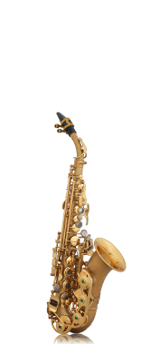curved soprano saxophone